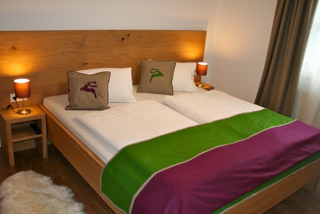 Schlafzimmer im Alpine Style im Appartement Central Room