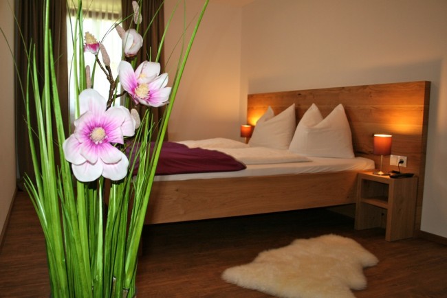 Schlafzimmer im Appartement Family Room