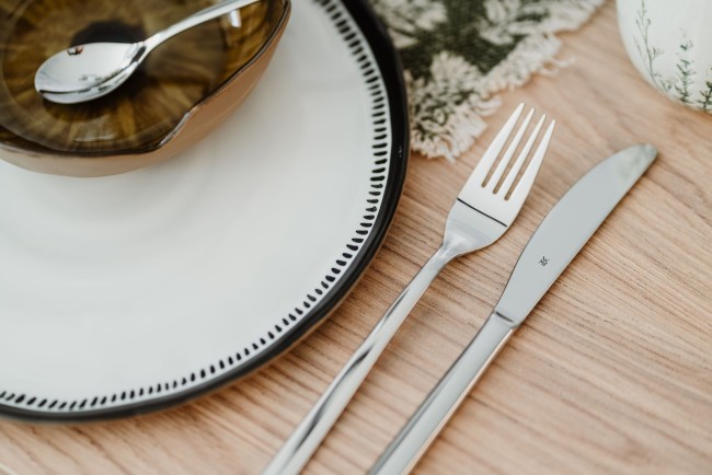 Detailansicht gedeckter Tisch