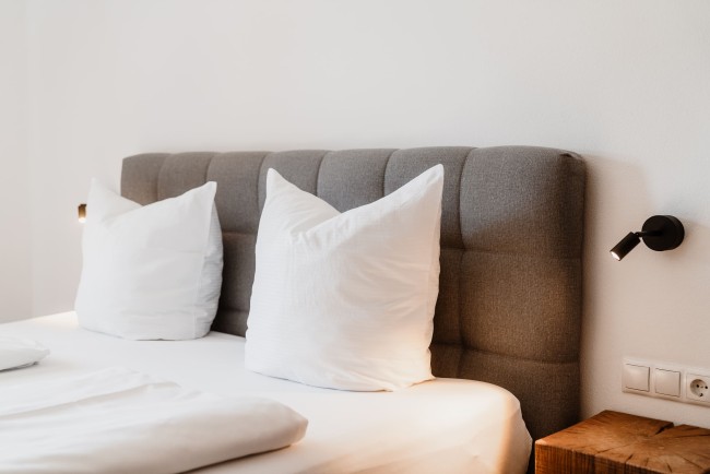 Detailansicht Kopfteil Boxspringbett
