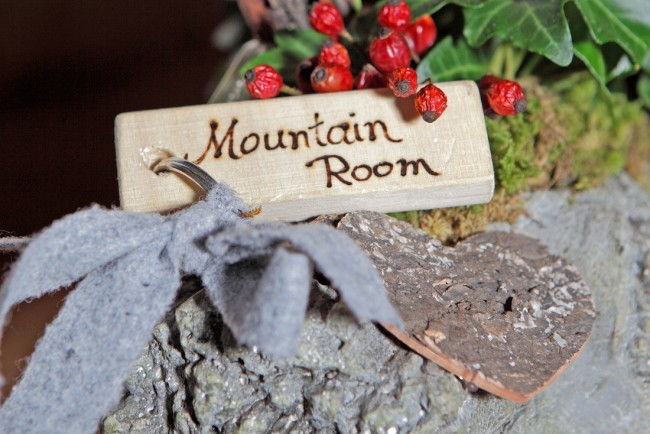 Liebevolle Dekoration im Appartement Mountain Room