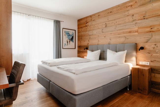 Schlafzimmer mit Balkon
